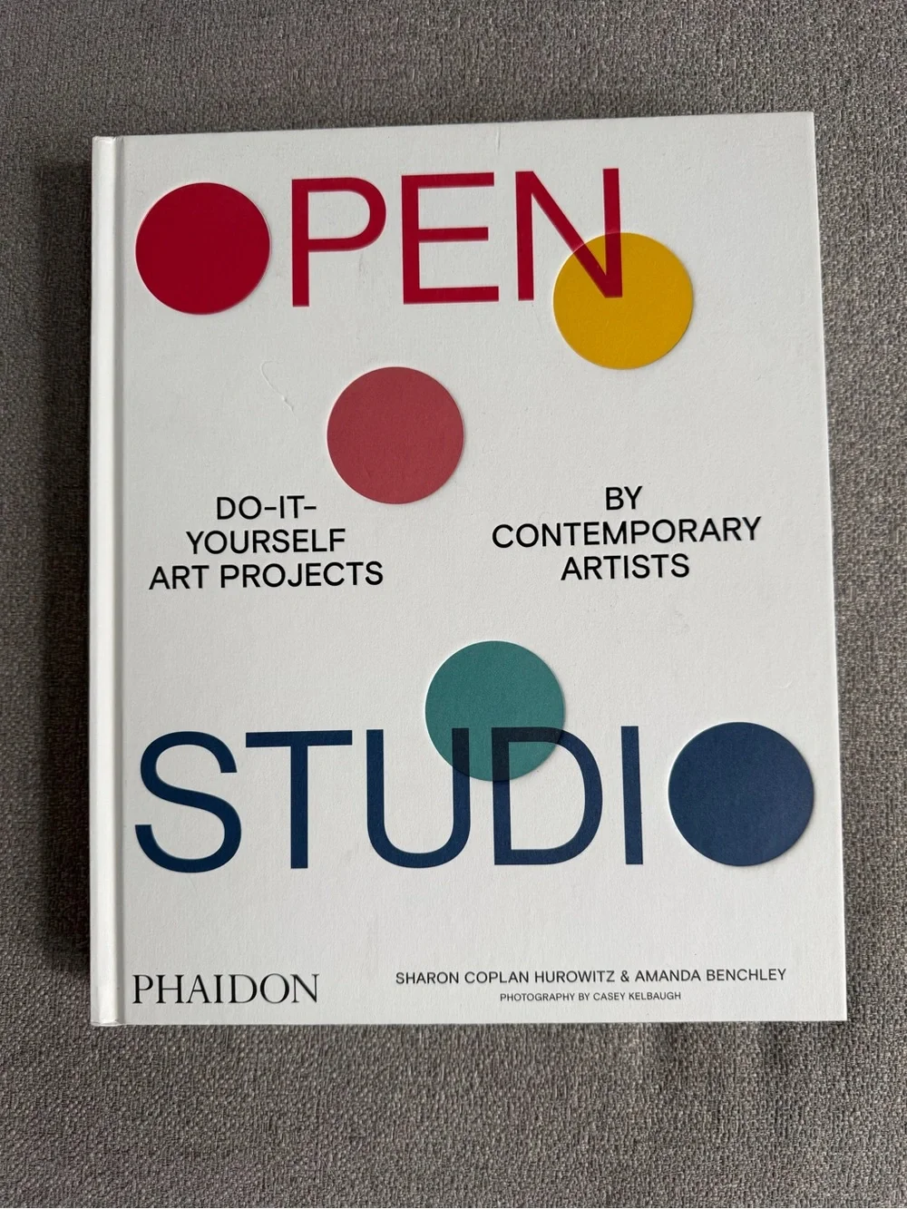 Open Studio DIY Art Projects Contemporary Artists Phaidon Hardcover 2020 KAWS